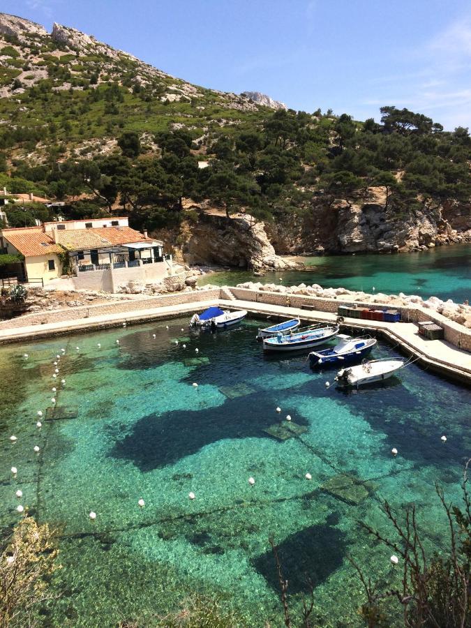 Le Sept Charmant Studio Aux Portes Des Calanques Cassis Esterno foto