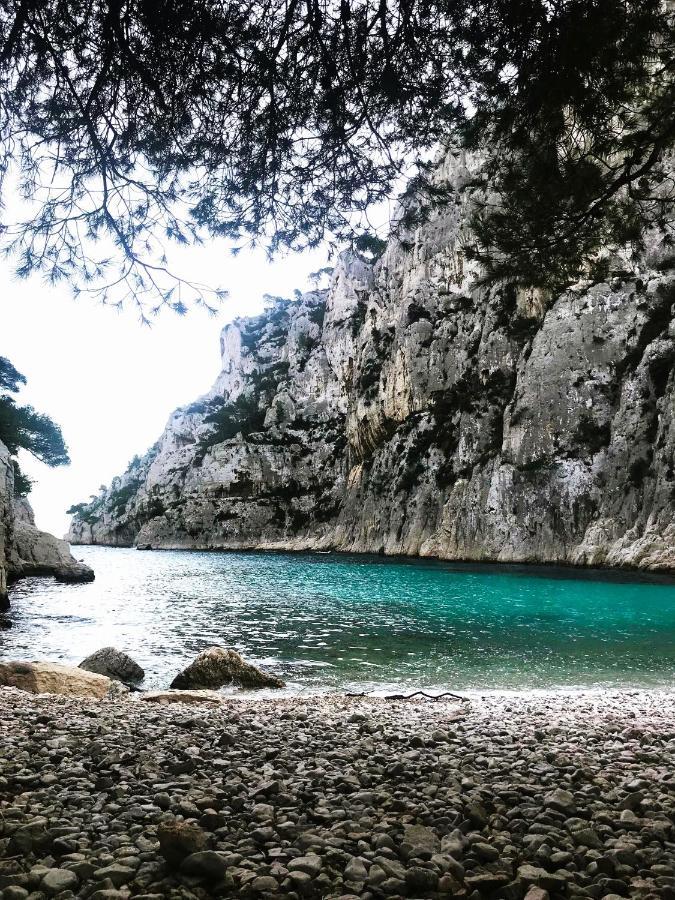 Le Sept Charmant Studio Aux Portes Des Calanques Cassis Esterno foto