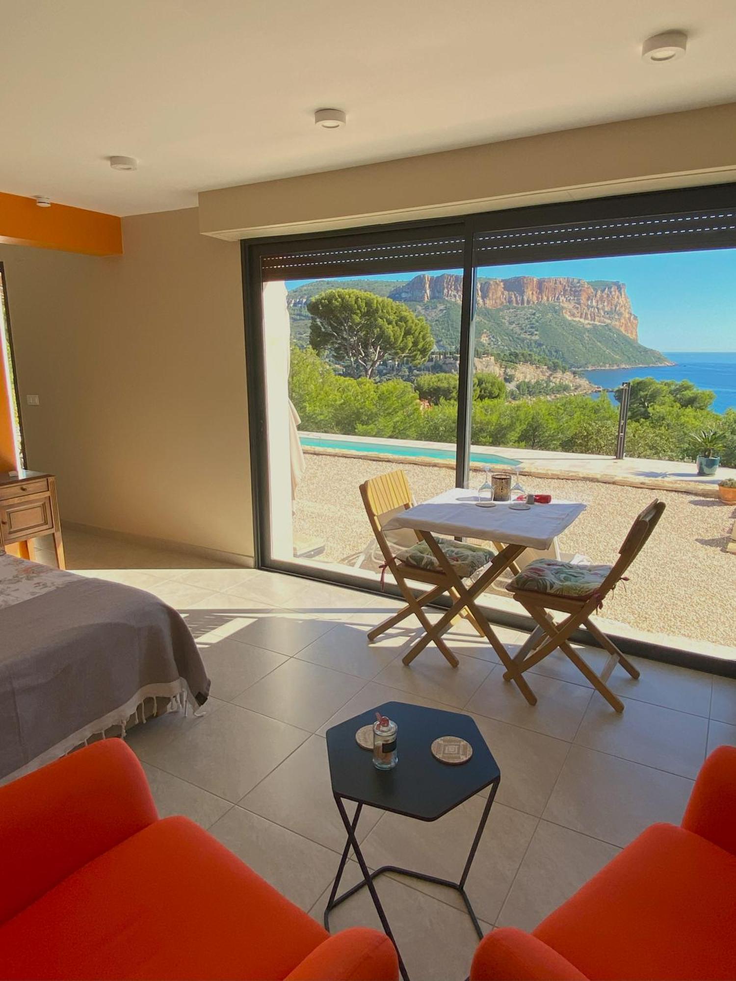 Le Sept Charmant Studio Aux Portes Des Calanques Cassis Esterno foto